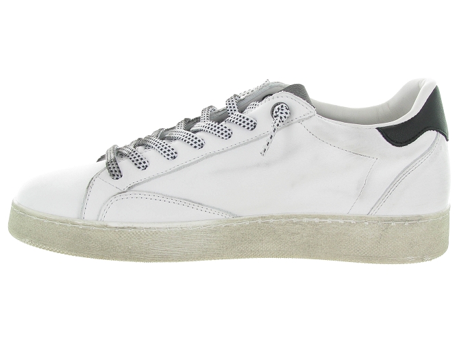 baskets et sneakers - Tendance - homme - Cuir - Blanc - Cetti6711502_4