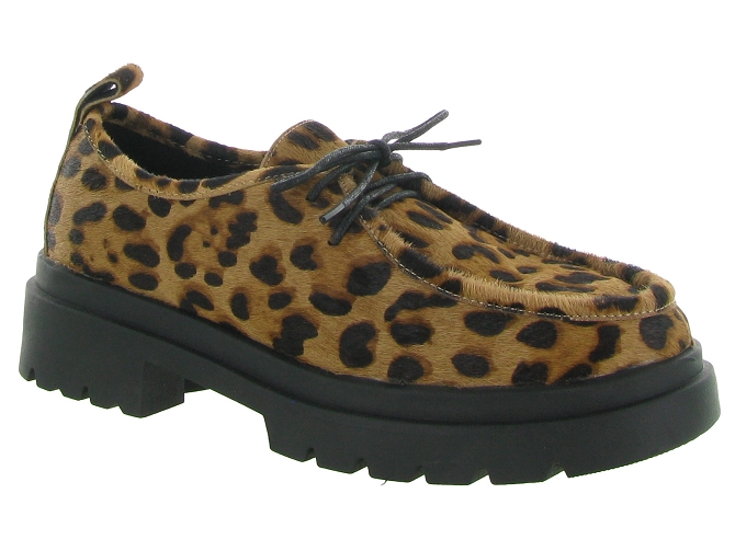 Bibi lou chaussures a lacets 581z91vk leopard