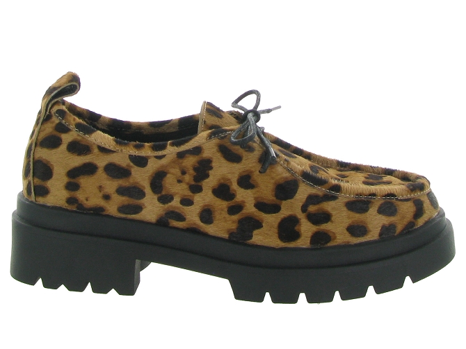 Bibi lou chaussures a lacets 581z91vk leopard6711701_2