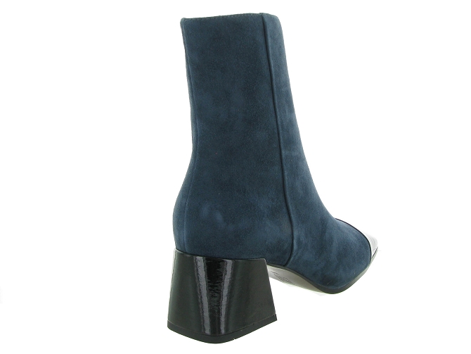 bottines et boots - Classique & Chic - femme - Cuir - Bleu Marine - Bibi lou6712301_5