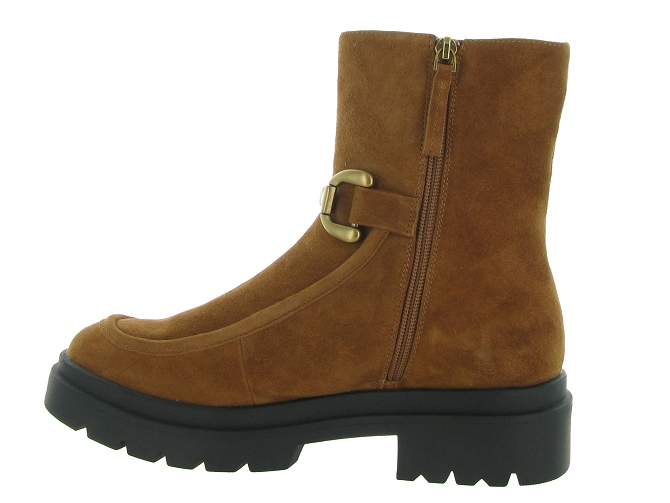 bottines et boots - Casual - femme - Nubuck - Marron - Bibi lou6712401_4