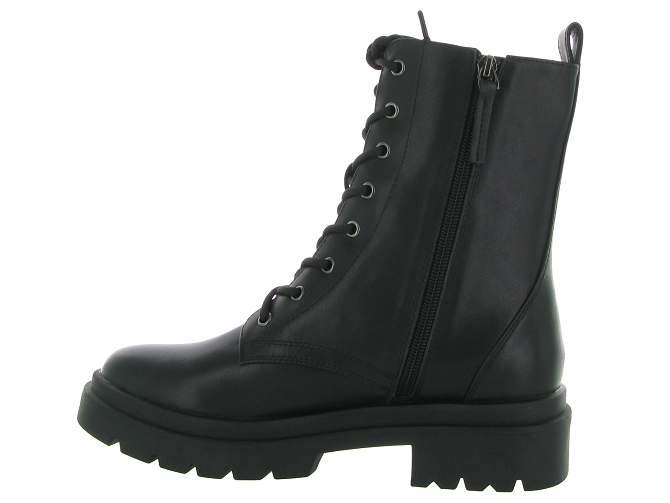 bottines et boots - Casual - femme - Nubuck - Noir - Bibi lou6712601_4