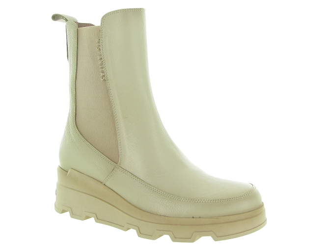 bottines et boots - Casual - femme - Nylon - Beige - Hispanitas