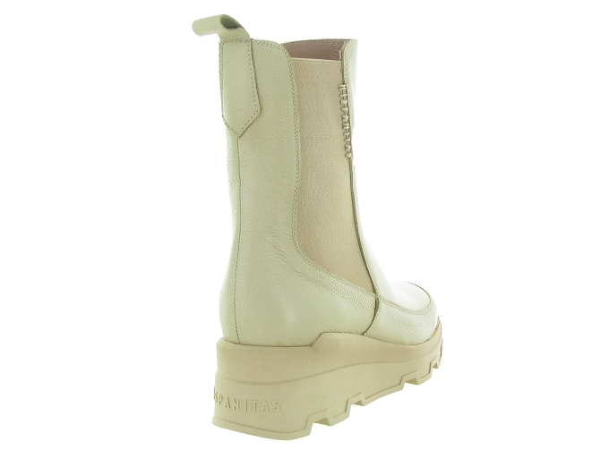 bottines et boots - Chelsea - femme - Nylon - Beige - Hispanitas6716401_5