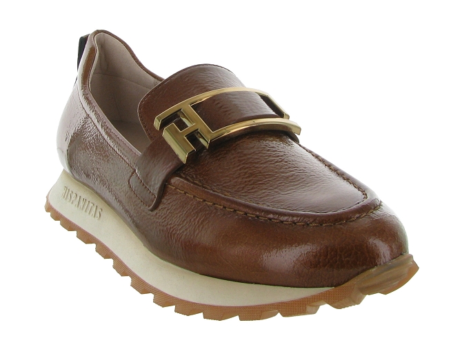 mocassins - Elégant - femme - Cuir - Marron - Hispanitas6716502_3