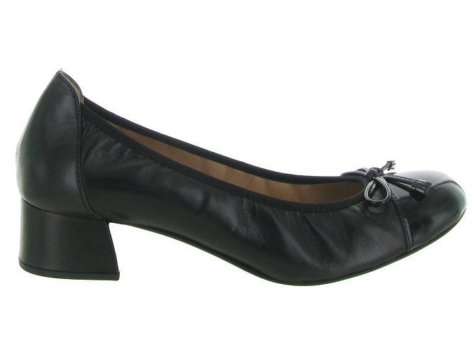 ballerines - Ballerine plate - femme - Cuir - Noir - Unisa6716901_2