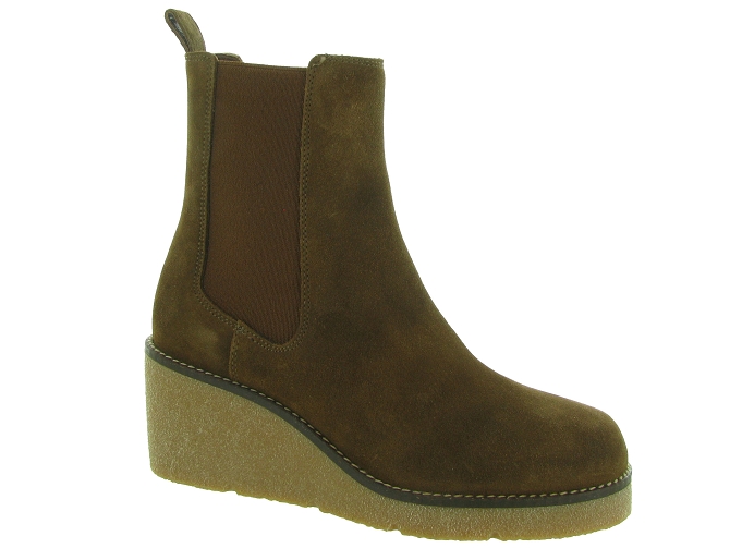 Unisa bottines et boots mastic 