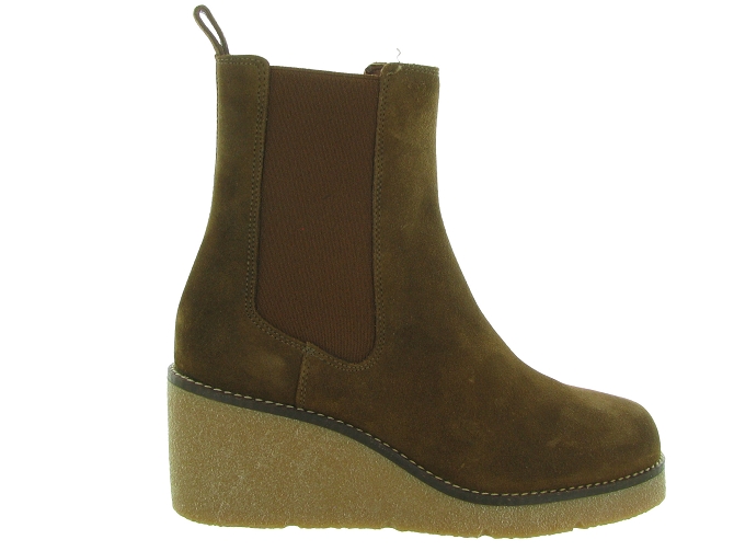 Unisa bottines et boots mastic 6717402_2