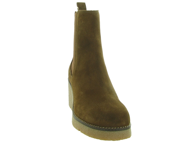 Unisa bottines et boots mastic 6717402_3