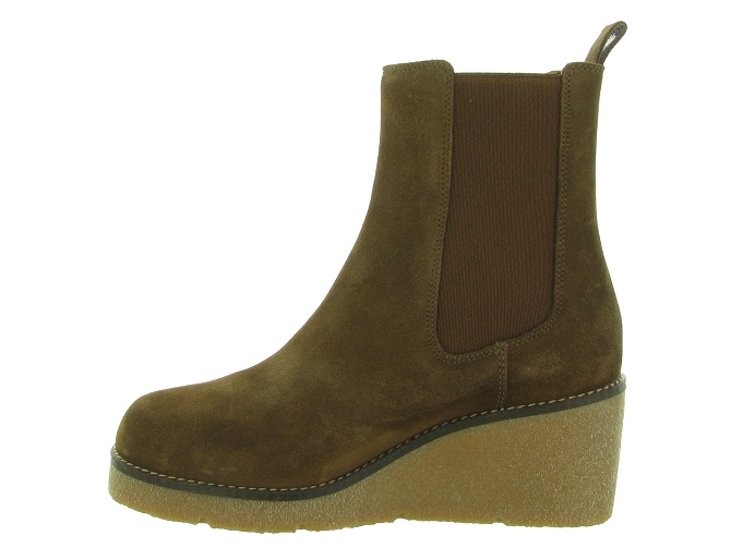 Unisa bottines et boots mastic 6717402_4