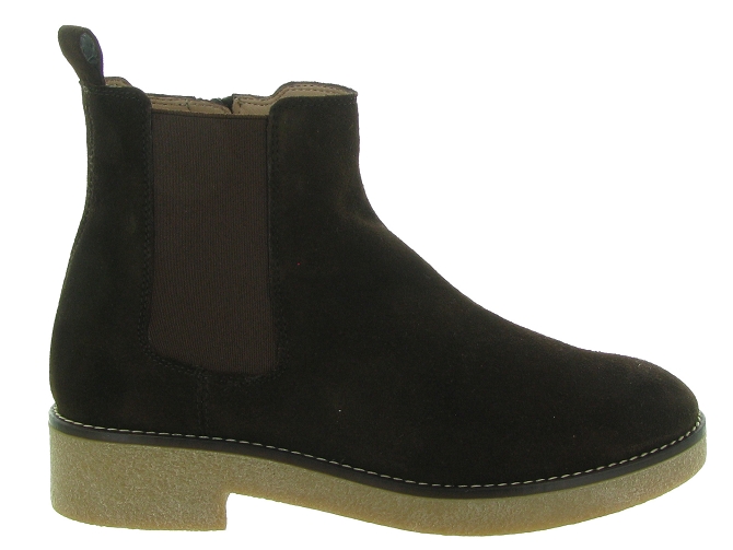 Unisa bottines et boots etiope marron fonce6717501_2