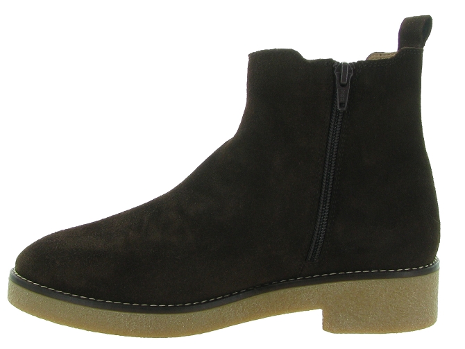 Unisa bottines et boots etiope marron fonce6717501_4