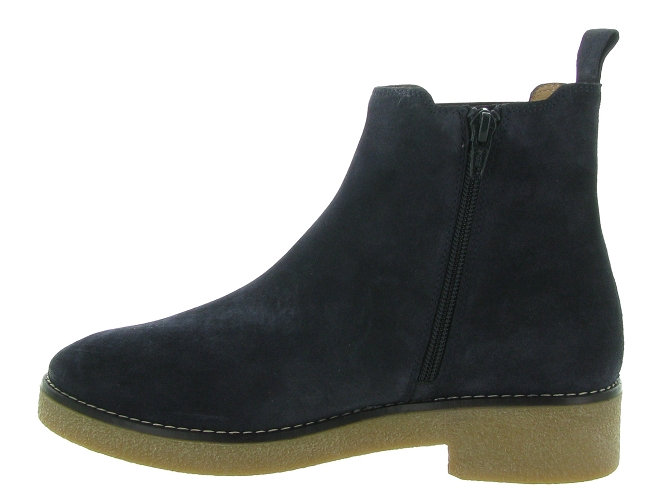 bottines et boots - Chelsea - femme - Cuir - Bleu - Unisa6717503_4