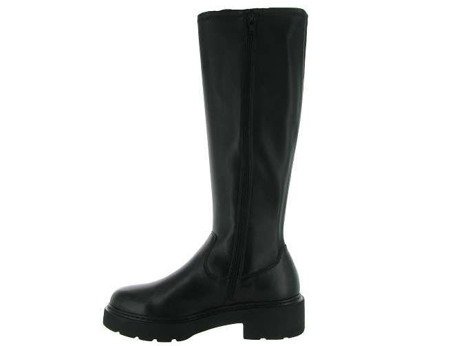 bottes - Motardes & Rock and roll - femme - Cuir - Noir - Unisa6717801_4