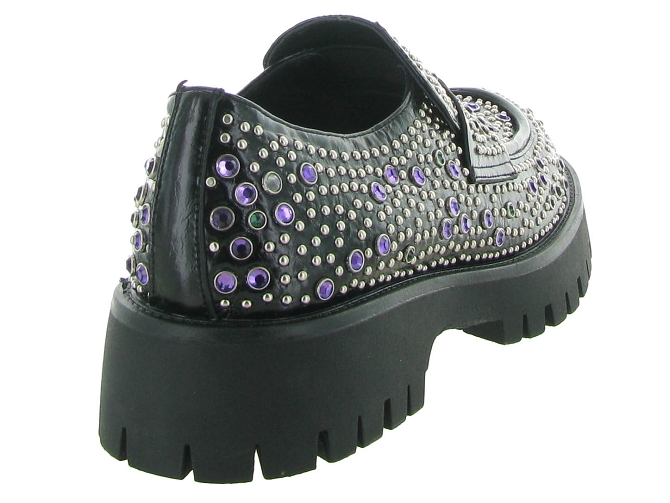 mocassins - Elégant - femme - Synthétique - Noir - Noa harmon6717901_5