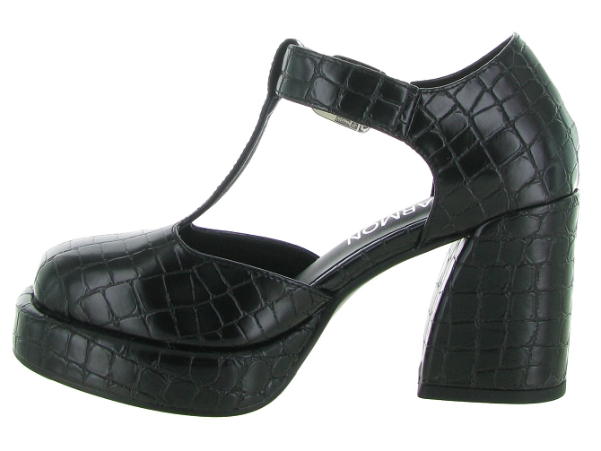 ballerines - Ballerine plate - femme - Synthétique - Noir - Noa harmon6718001_4