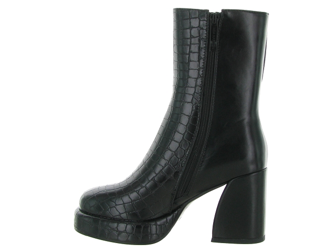 bottines et boots - Casual - femme - Synthétique - Noir - Noa harmon6718101_4