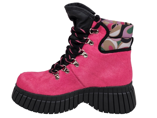 bottines et boots - Casual - femme - Synthétique - Rose - Noa harmon6718401_4