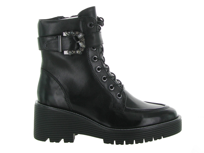 bottines et boots - Casual - femme - Cuir - Noir - Regarde le ciel...6718801_2