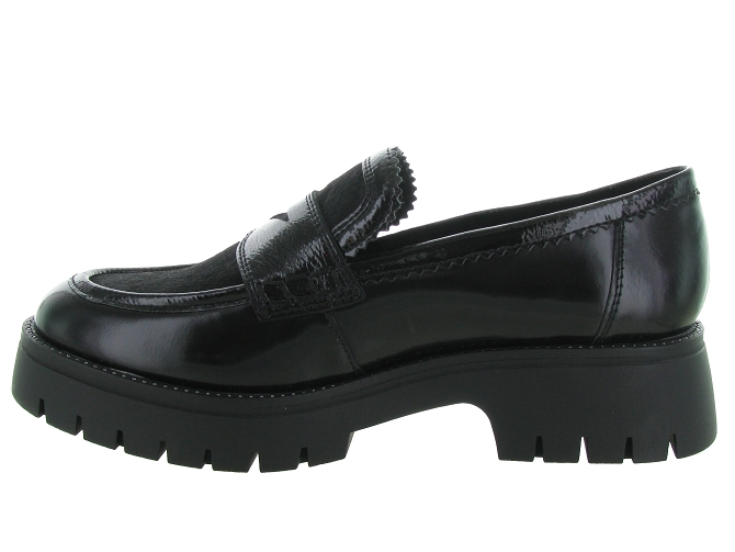 mocassins - Elégant - femme - Cuir - Noir - Regarde le ciel...6719001_4