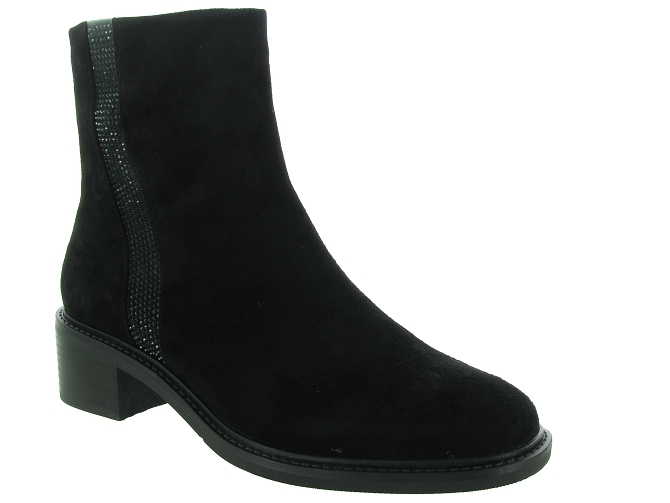 bottines et boots - Classique & Chic - femme - Cuir - Noir - Regarde le ciel...