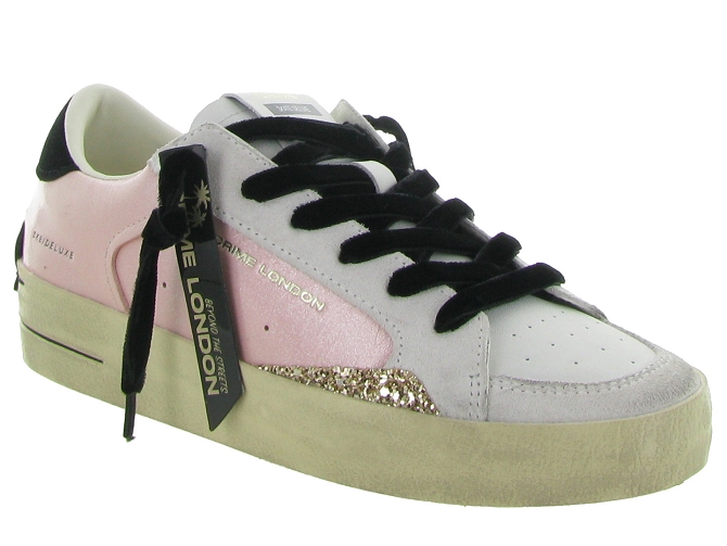 Crime london baskets et sneakers 21112 sk8 rose