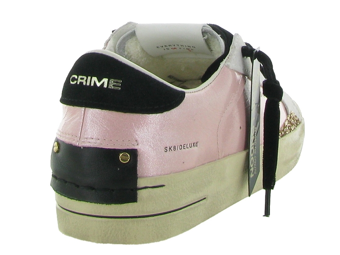 Crime london baskets et sneakers 21112 sk8 rose6719901_5