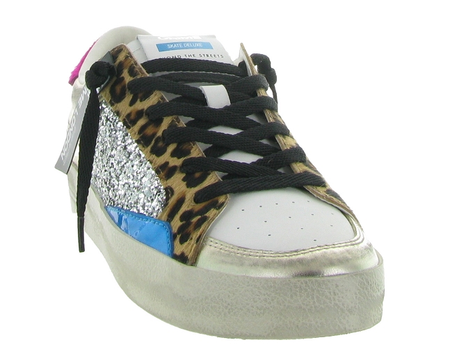 Crime london baskets et sneakers 21101 sk8 glitter bicolore6720201_3