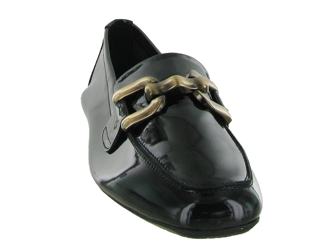 mocassins - Elégant - femme - Cuir - Noir - Reqins6721902_3