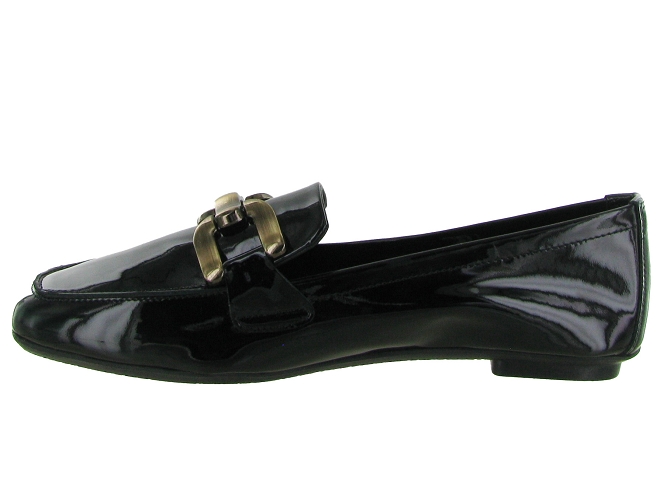 mocassins - Elégant - femme - Cuir - Noir - Reqins6721902_4