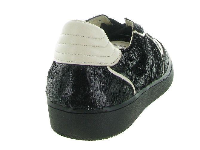 baskets et sneakers - Confort - femme - Synthétique - Noir - Reqins6722601_5