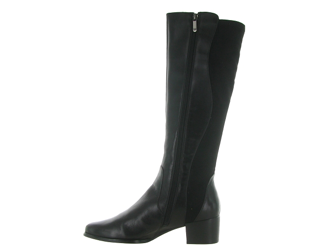 bottes - Casual - femme - Cuir - Noir - Regarde le ciel...6723801_4