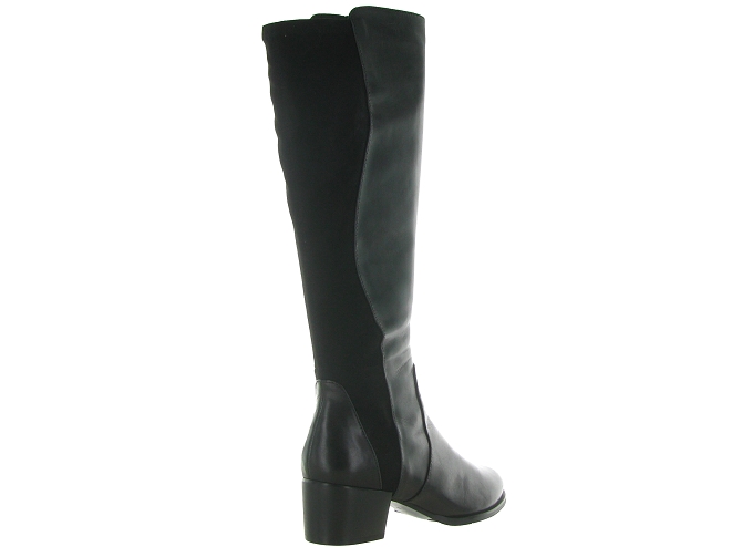 bottes - Casual - femme - Cuir - Noir - Regarde le ciel...6723801_5