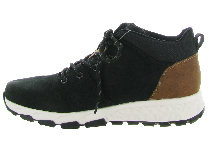 baskets et sneakers - Montante - homme - Nubuck - Noir - Rieker6725201_4