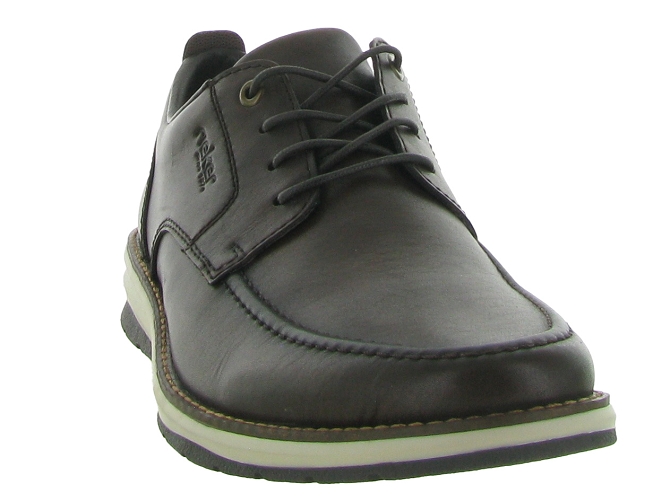 chaussures a lacets - Confort et décontracté - homme - Cuir - Marron - Rieker6725401_3