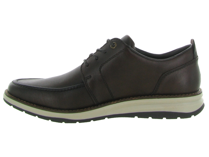 chaussures a lacets - Confort et décontracté - homme - Cuir - Marron - Rieker6725401_4