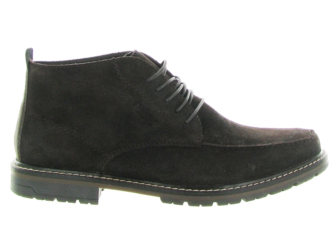 chaussures a lacets - Confort et décontracté - homme - Nubuck - Marron - Rieker6725501_2