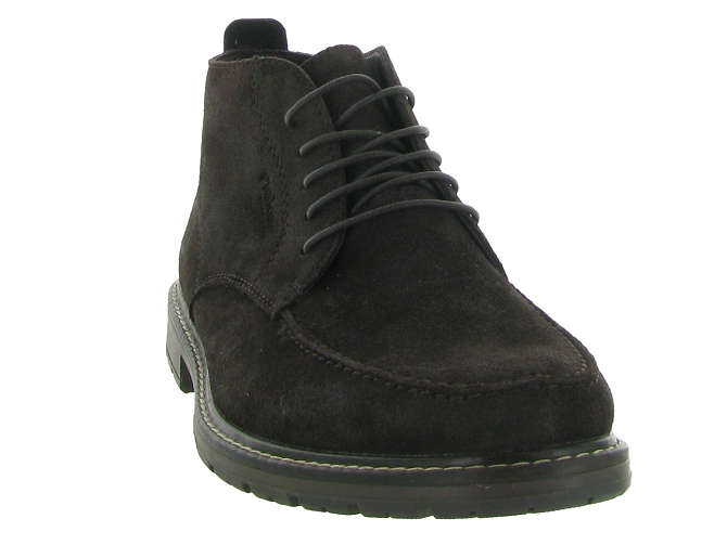 chaussures a lacets - Confort et décontracté - homme - Nubuck - Marron - Rieker6725501_3