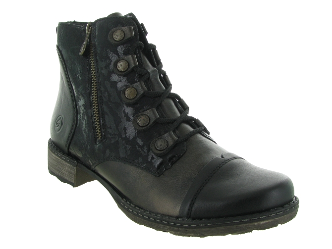 Remonte bottines et boots d4391 noir