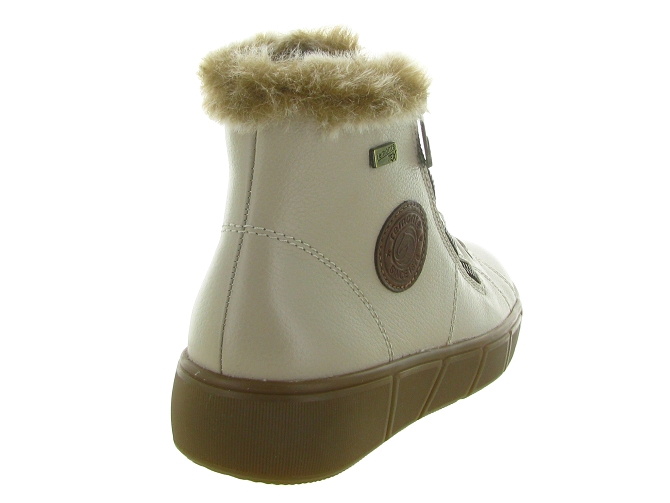 apres ski bottes fourrees - Botte de neige - femme - Cuir - Beige - Remonte6726801_5