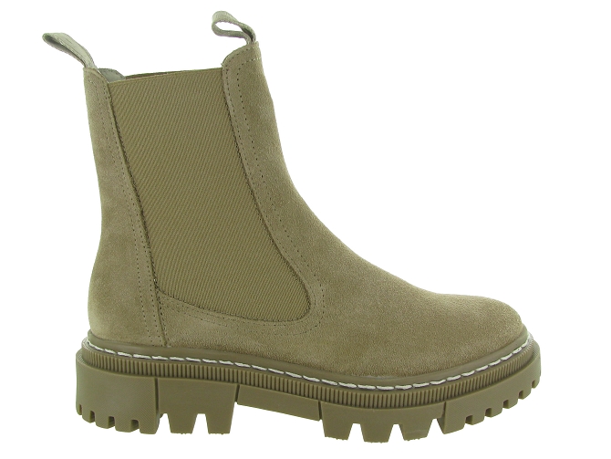 bottines et boots - Chelsea - femme - Nubuck - Beige - Tamaris6728001_2