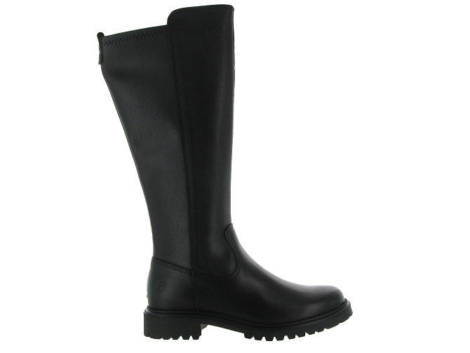 bottes - Motardes & Rock and roll - femme - Cuir - Noir - Tamaris6728101_2