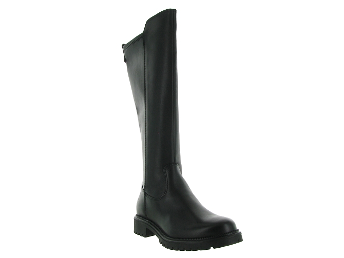 bottes - Motardes & Rock and roll - femme - Cuir - Noir - Tamaris6728101_3