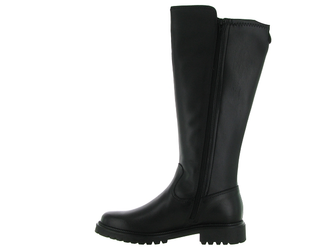 bottes - Motardes & Rock and roll - femme - Cuir - Noir - Tamaris6728101_4