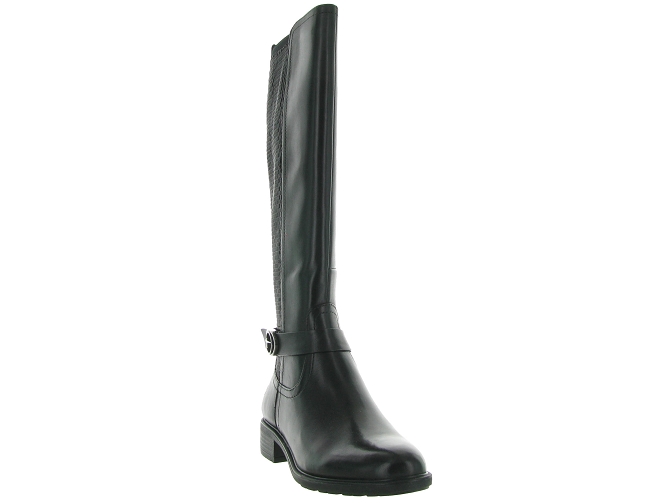 bottes - Cavalières - femme - Cuir - Noir - Tamaris6728201_3