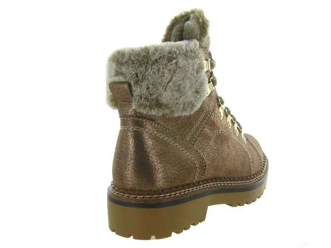 apres ski bottes fourrees - Bottine chaude - femme - Synthétique - Bronze - Tamaris6728401_5