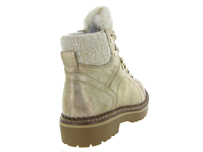 apres ski bottes fourrees - Bottine chaude - femme - Synthétique - Beige - Tamaris6728402_5