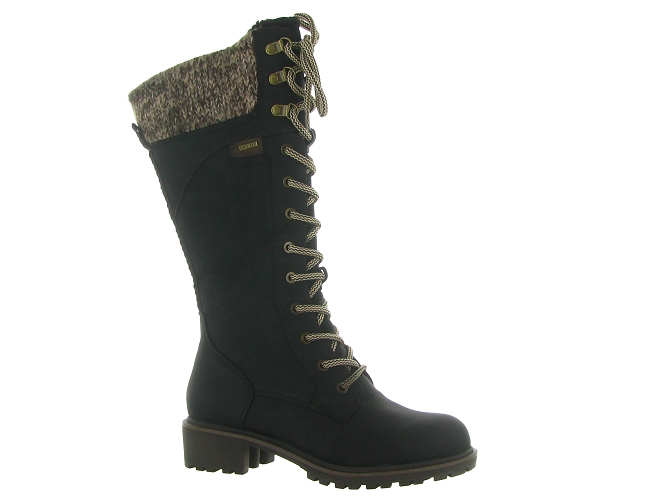 bottes - Casual - femme - Synthétique - Noir - Tamaris