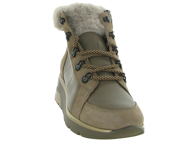 apres ski bottes fourrees - Botte de neige - femme - Cuir - Beige - Mephisto6728901_3