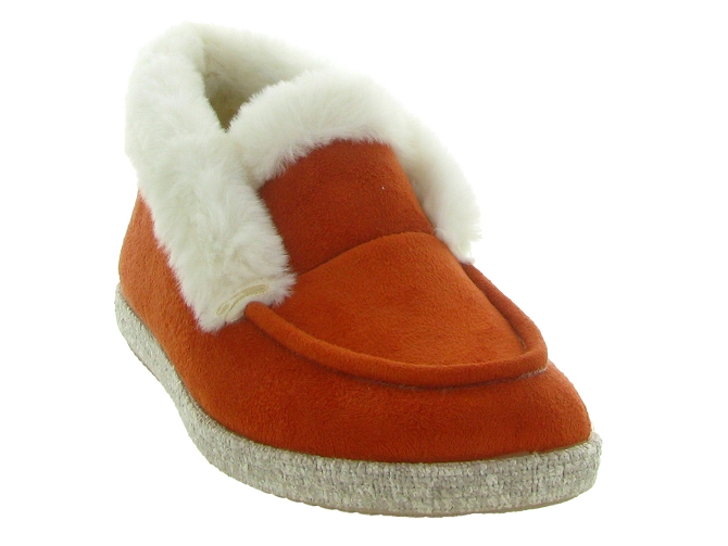 chaussons et pantoufles - Montant - femme - Synthétique - Orange - La maison de l espadrille6733401_3